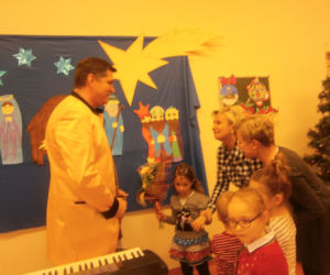 Sławomir Świerzyński w przedszkolu