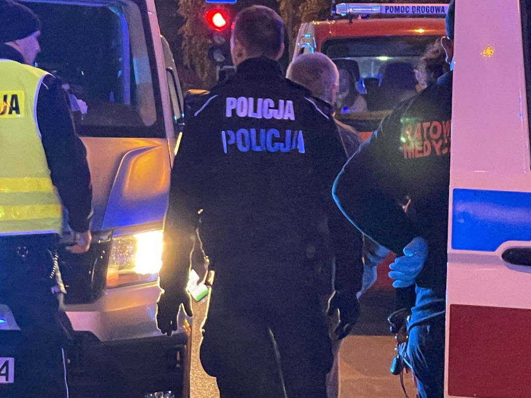 Kompletnie pijany kierowca skody