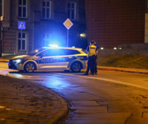 To on wjechał w rodzinę z niemowlęciem. Hubert B. doprowadzony do prokuratury w Krakowie