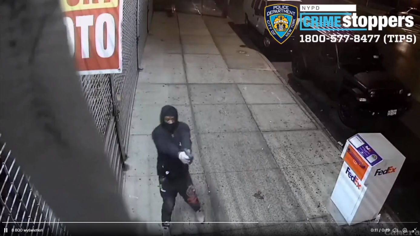 NYPD zapoluje na nocnych strzelców