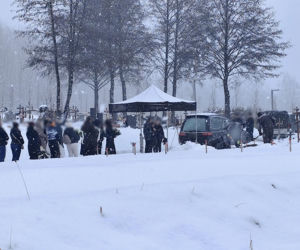 Pogrzeb 14- latki która się zaczadziła w Krakowie