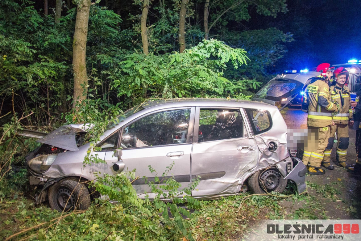 Śmiertelny wypadek pod Oleśnicą