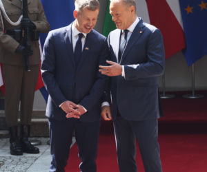 Spotkanie Donalda Tuska i Petera Magyara