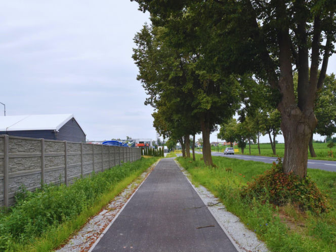 Droga rowerowa Krzywiń Jerka gotowa