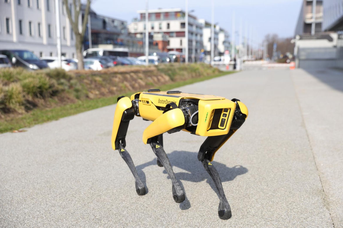 Pies-robot w Centrum Nauki Kopernik
