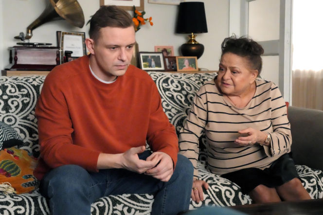 Barwy szczęścia odc. 3380. Hubert (Marek Molak), Lucyna (Grażyna Zielińska)