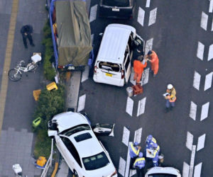 Japonia/ Samochód wjechał w pieszych w Tokio; dwie osoby bez oznak życia, kilkoro rannych