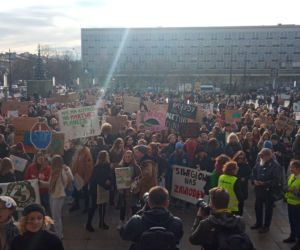 Wielki protest w Krakowie. Strajkowali w obronie klimatu 