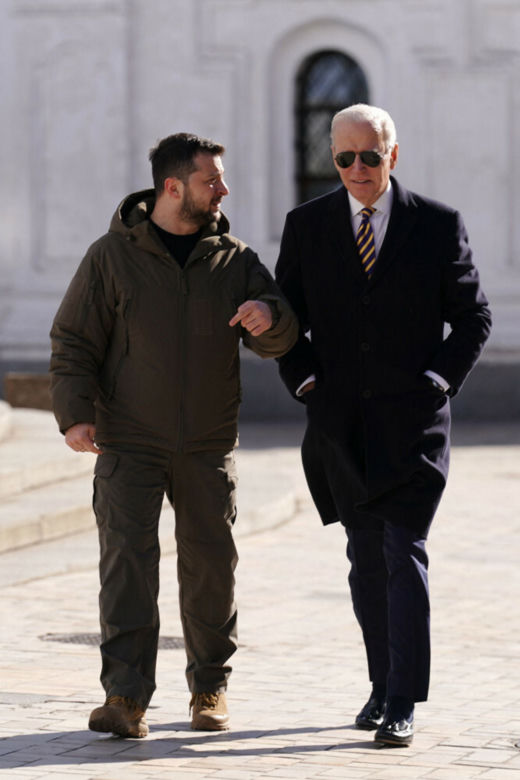 Przemówienie prezydenta Joe Bidena w Kijowie