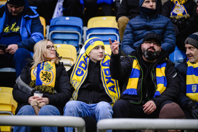 Arka Gdynia - Legia Warszawa: Zdjęcia kibiców z meczu 20. kolejki PKO BP Ekstraklasy