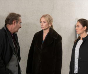 Na Wspólnej odc. 3087. Ewa (Ewa Gawryluk), Arek Ostrowski (Marek Kalita). Aneta (Dorota Krempa)