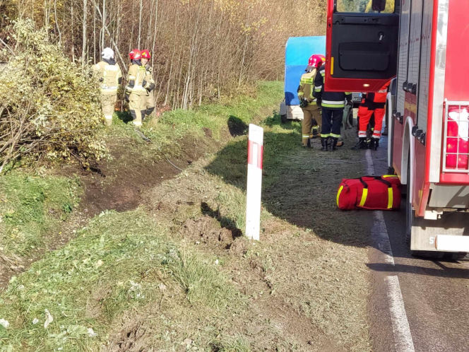 Wypadek Starachowice Rzepin 29.10.2023