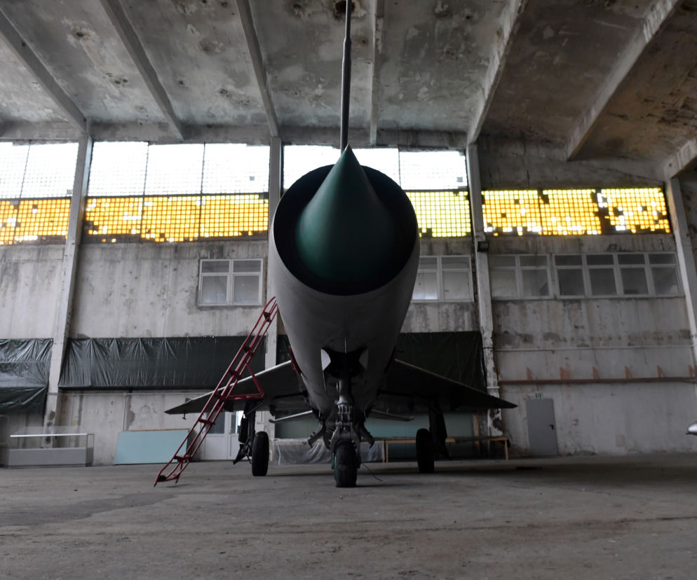 Rogowo: Zabytkowy samolot MIG 21 trafił do muzeum