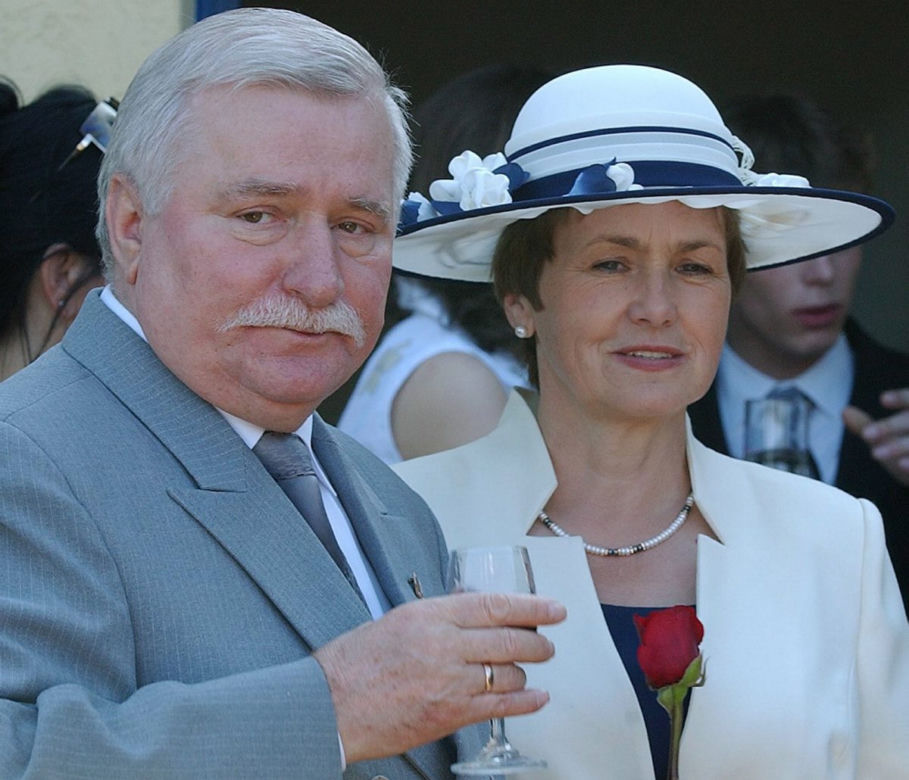 Danuta i Lech Wałęsa