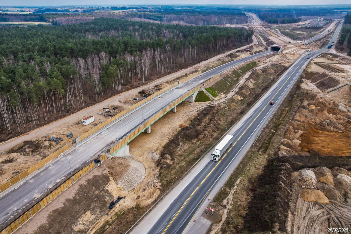 Budowa autostrady A2 Kałuszyn - Groszki