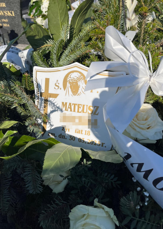 Tragiczny wypadek w Chełmie. Pogrzeb 18-letniego Mateusza