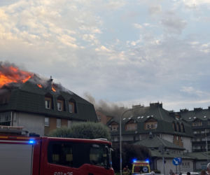 Pożar w Ząbkach (3.07.2025)