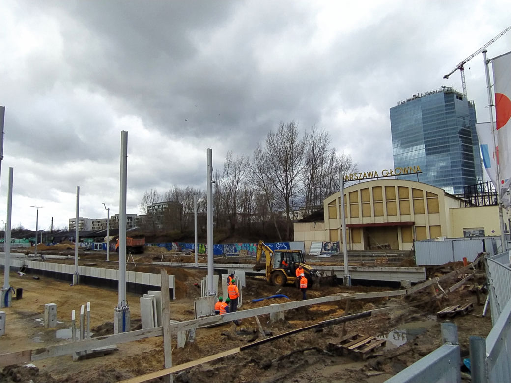 Warszawa Główna będzie gotowa za pół roku. Na miejscu dwa perony i 20 rozjazdów
