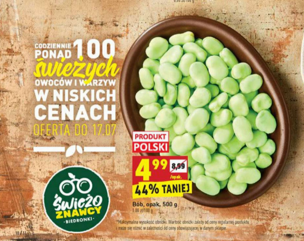 Biedronka promocje na lipcowy weekend