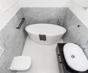 Nowoczesna aranżacja wnętrza: apartament w starych murach