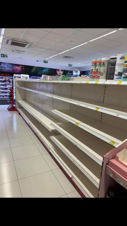 Panika w Białymstoku? Markety oblężone. Dzikie tłumy na zakupach [ZDJĘCIA]