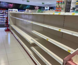 Panika w Białymstoku? Markety oblężone. Dzikie tłumy na zakupach [ZDJĘCIA]