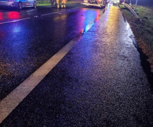 Wypadek na trasie Opole-Nysa. DK40 zablokowane przez kilka godzin