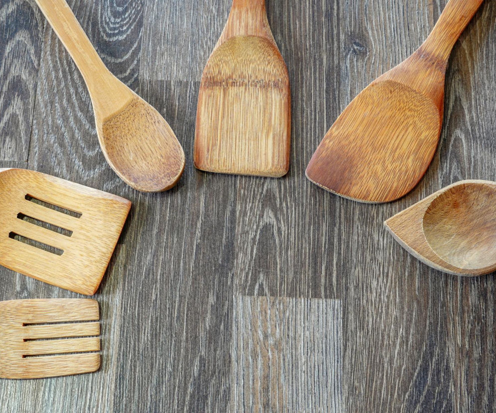 Mycie drewnianych łyżek