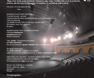 Teatr Ognisko w rewitalizowanym forcie