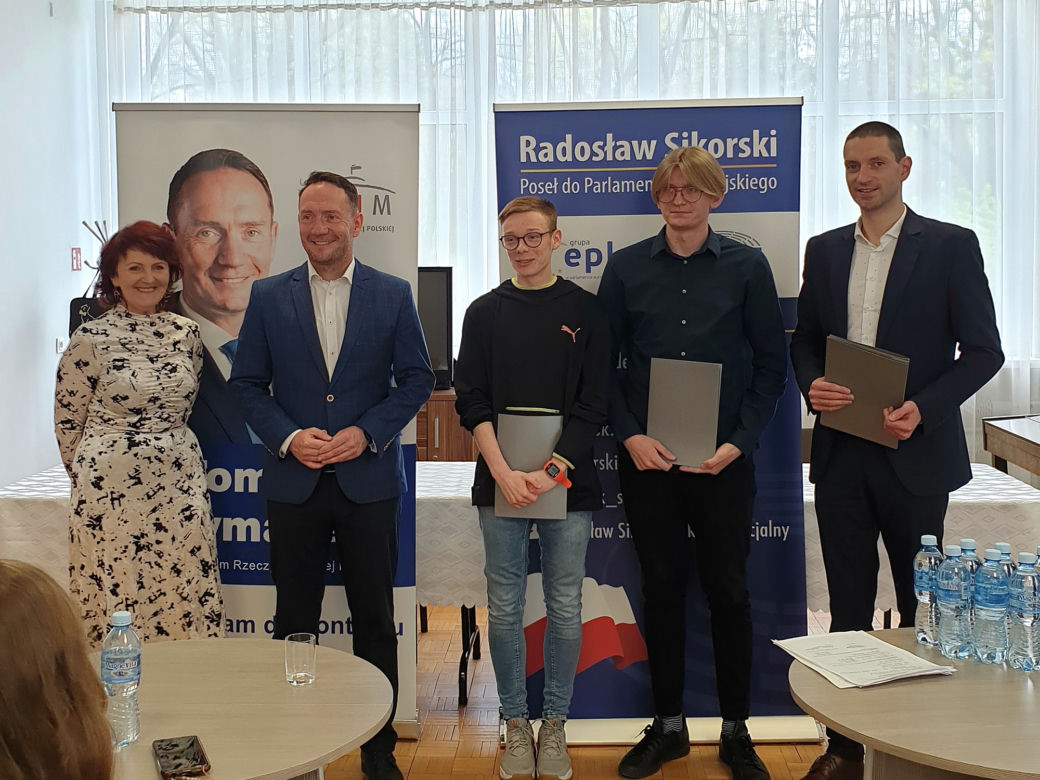 Międzyszkolny konkurs wiedzy o Unii Europejskiej w Grudziądzu