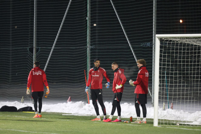 pierwszy trening Marka Papszuna w Legii