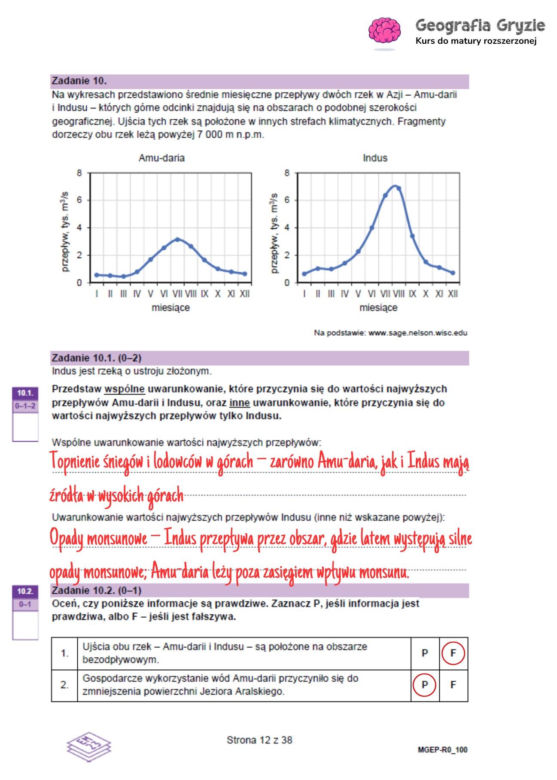 Matura 2025 geografia rozszerzona - wszystkie odpowiedzi 