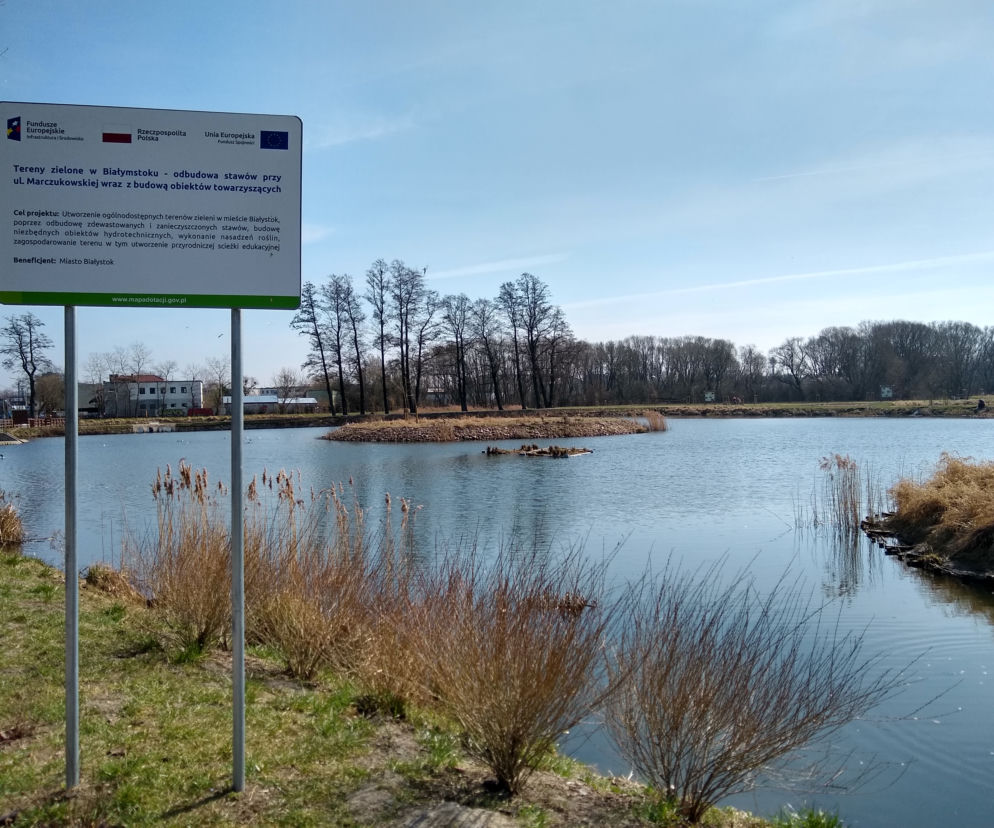 Stawy Marczukowskie zachęcają do spacerów