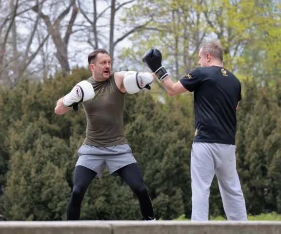 Łukasz Mejza i Przemysław Czarnecki razem trenowali boks! Co za widok