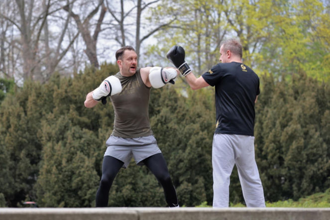 Łukasz Mejza i Przemyczław Czarnecki razem trenowali boks! Co za widok