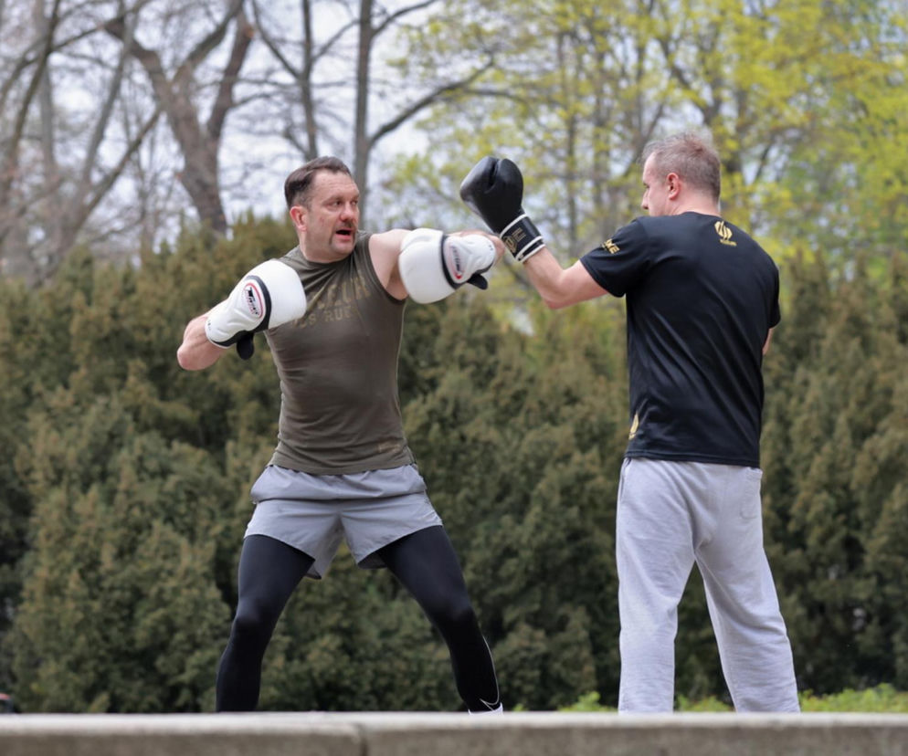 Łukasz Mejza uczył boksu pod chmurką Przemysława Czarneckiego