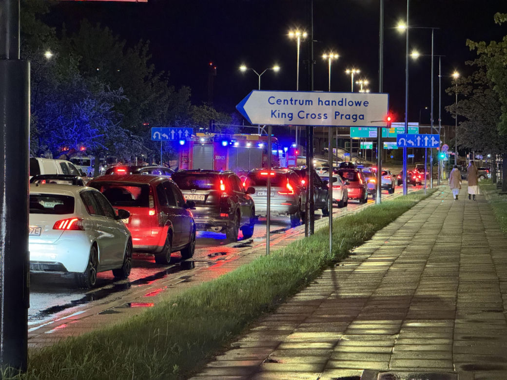 Wypadek na Ostrobramskiej