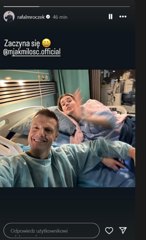 M jak miłość na planie. Franka (Dominika Kachlik), Paweł (Rafał Mroczek)