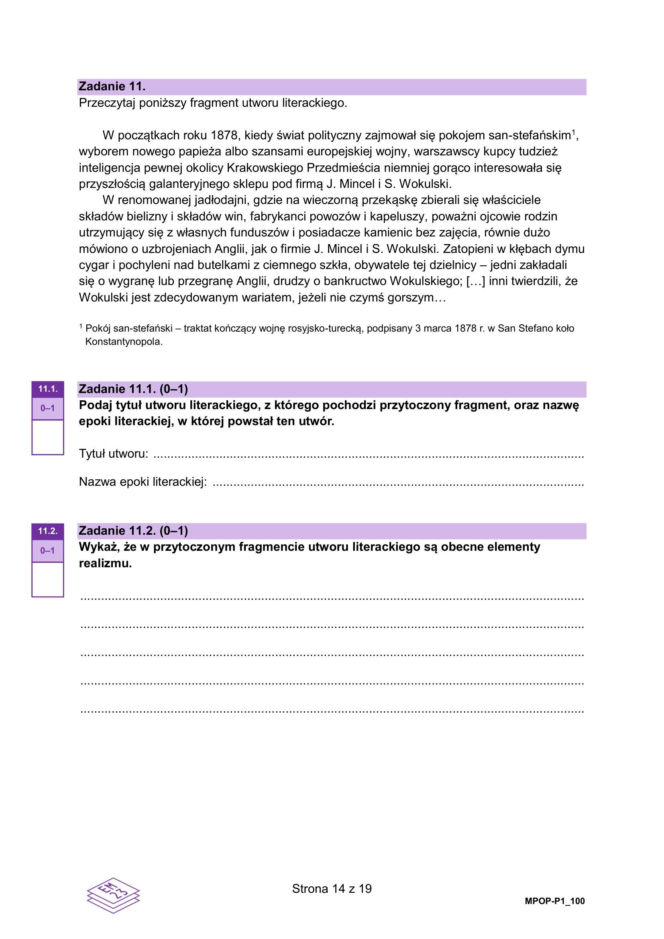 Matura poprawkowa 2026: polski - ARKUSZ CKE 24.08.2026