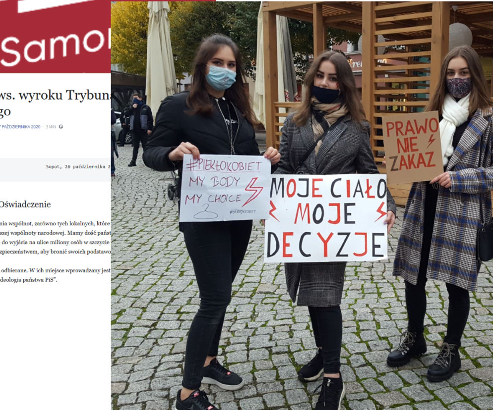 Burmistrz Wschowy popiera protesty kobiet. Podpisał się pod oświadczeniem