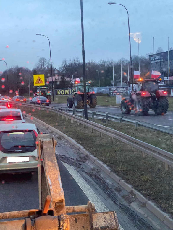 Rolnicy ruszyli na Lublin! Tak wyglądał ich przejazd ulicami miasta