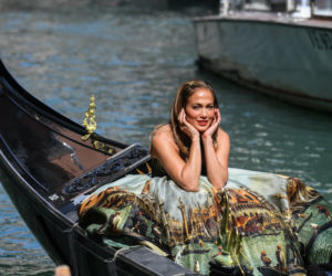 Jennifer Lopez w weneckiej gondoli!