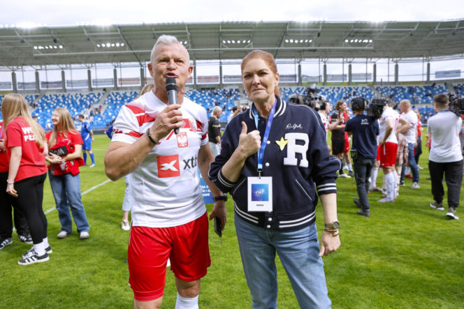 Gwiazdy na meczu TVP - Artyści