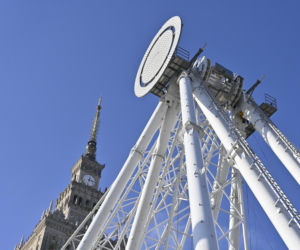 Dziwny obiekt w centrum Warszawy. Co tu powstaje? Stolica już stroi się na Boże Narodzenie!