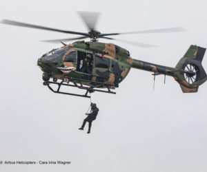 H145M używa wyciągarki