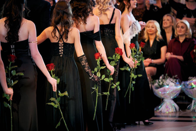 Studniówka siedleckiej Królówki 2026 - walc i polonez