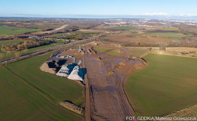 Inwestycje w rejonie autostrady A6