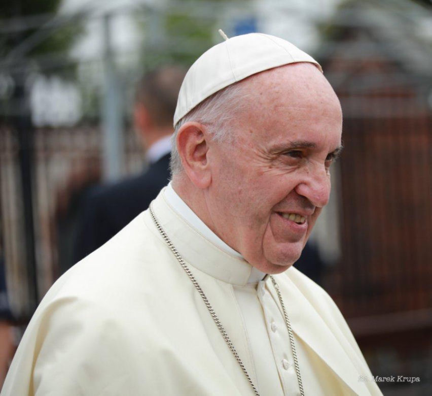 Jedyna wizyta papieża Franciszka w Polsce. Odwiedził Kraków, Częstochowę i Oświęcim