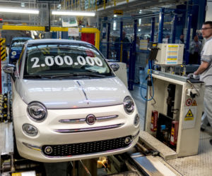 Dwumilionowy Fiat 500 z zakładów w Tychach