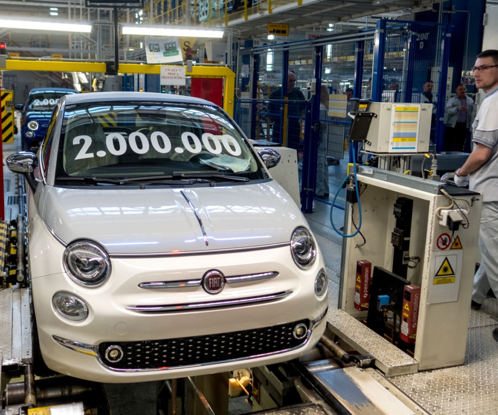 Dwumilionowy Fiat 500 z zakładów w Tychach